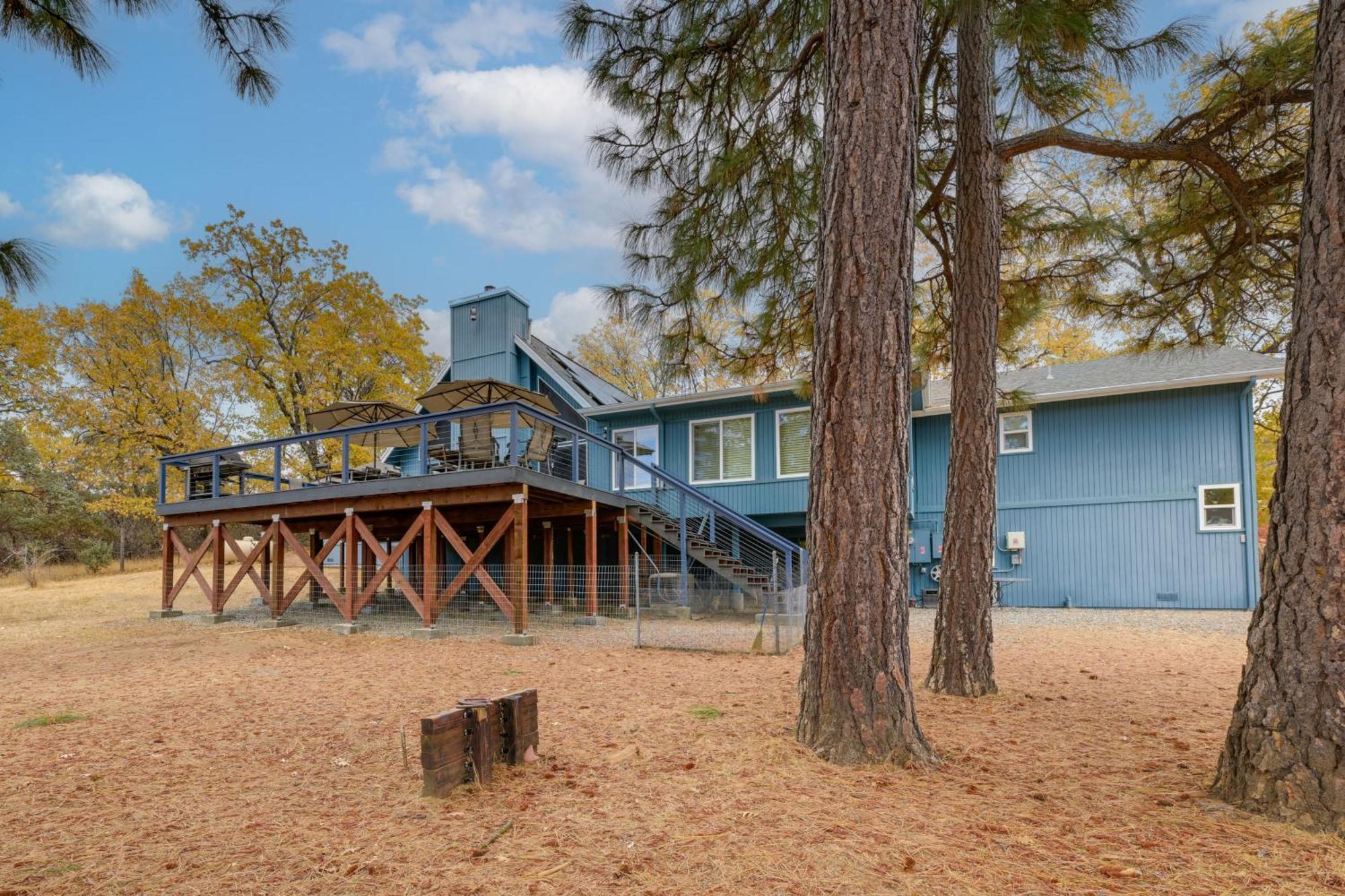Mudge Ranch Retreat Near Bass Lake With Ev Charger Coarsegold Exterior photo